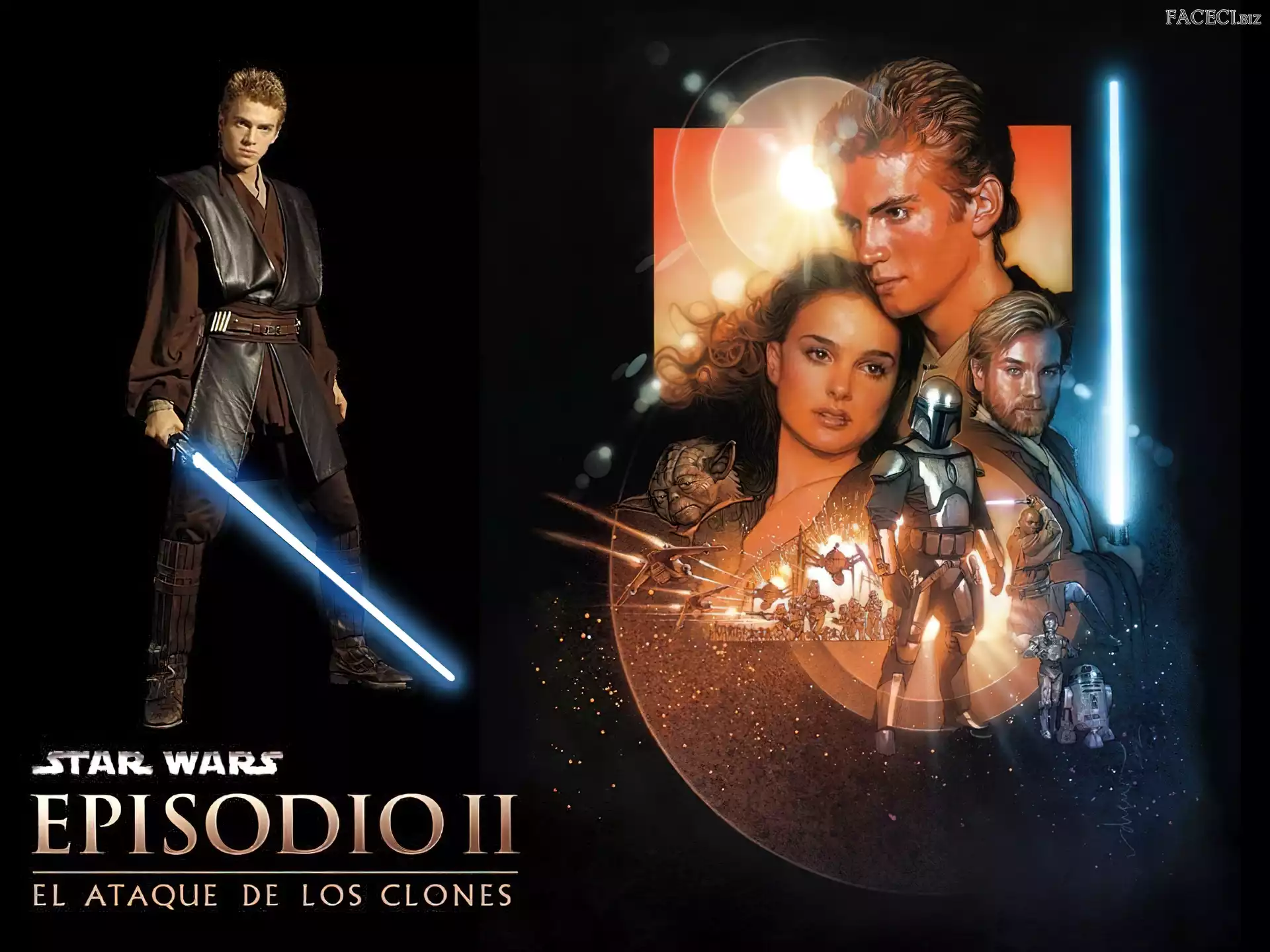 Hayden Christensen, laser, Star Wars